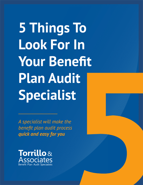 Hire a Benefit Plan Audit Specialist