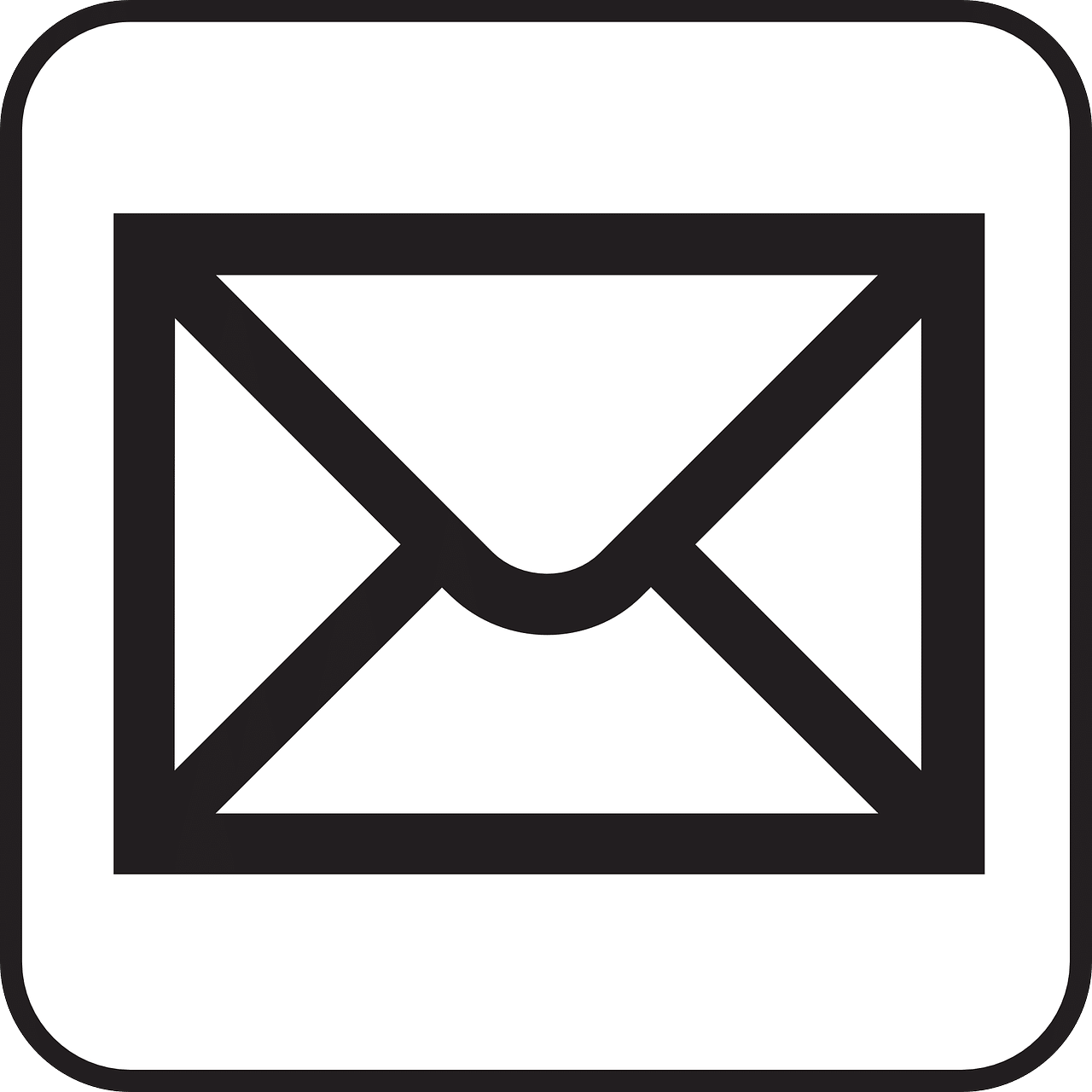 envelope representing contact us